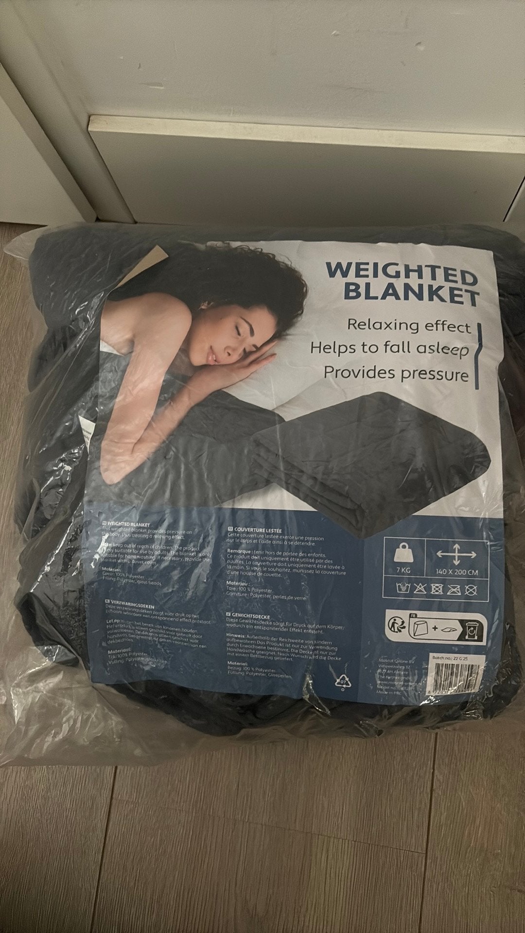 Zwaartedeken 7 kg!, Ophalen, Zo goed als nieuw, Apparaat