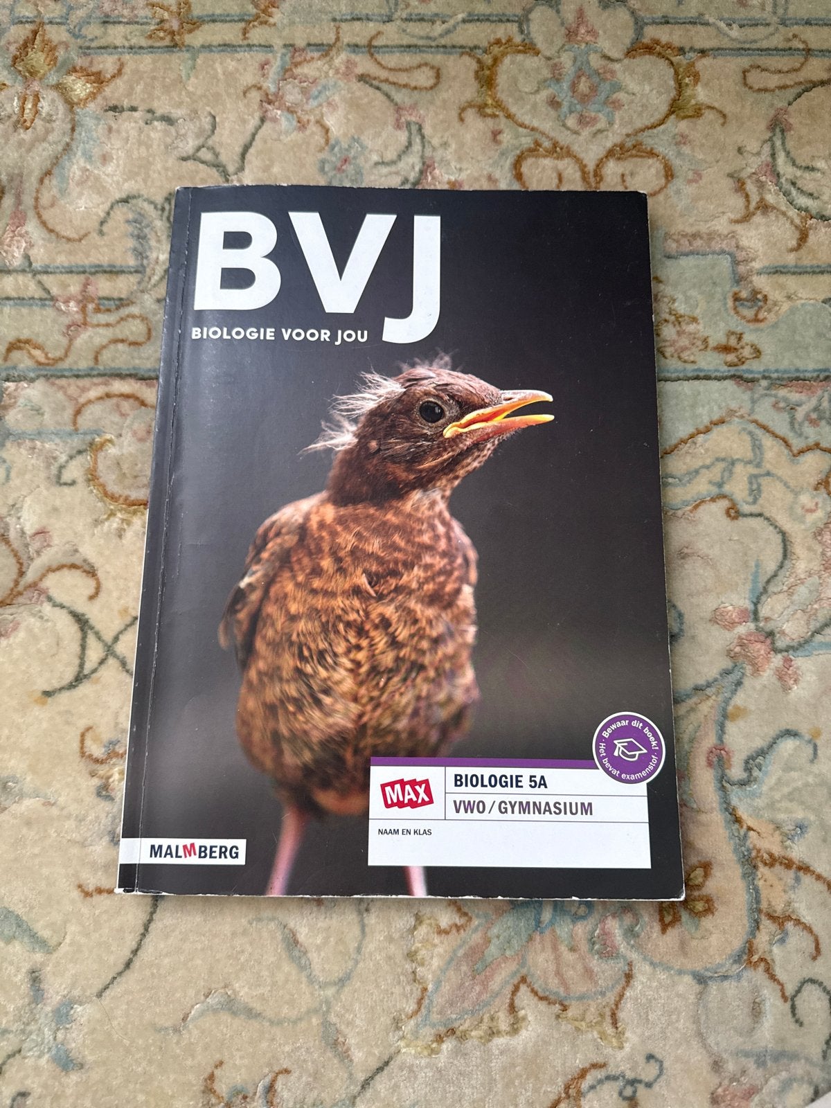 BVJ Biologie 5A VWO, Ophalen of Verzenden, Zo goed als nieuw, VWO, Biologie