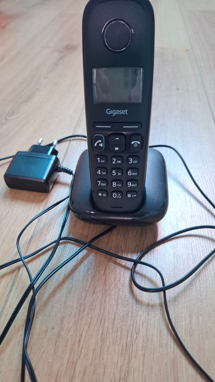 Gigaset AS190 Dect Telefoontoestel met Oplader, Ophalen of Verzenden, Gebruikt, 1 handset
