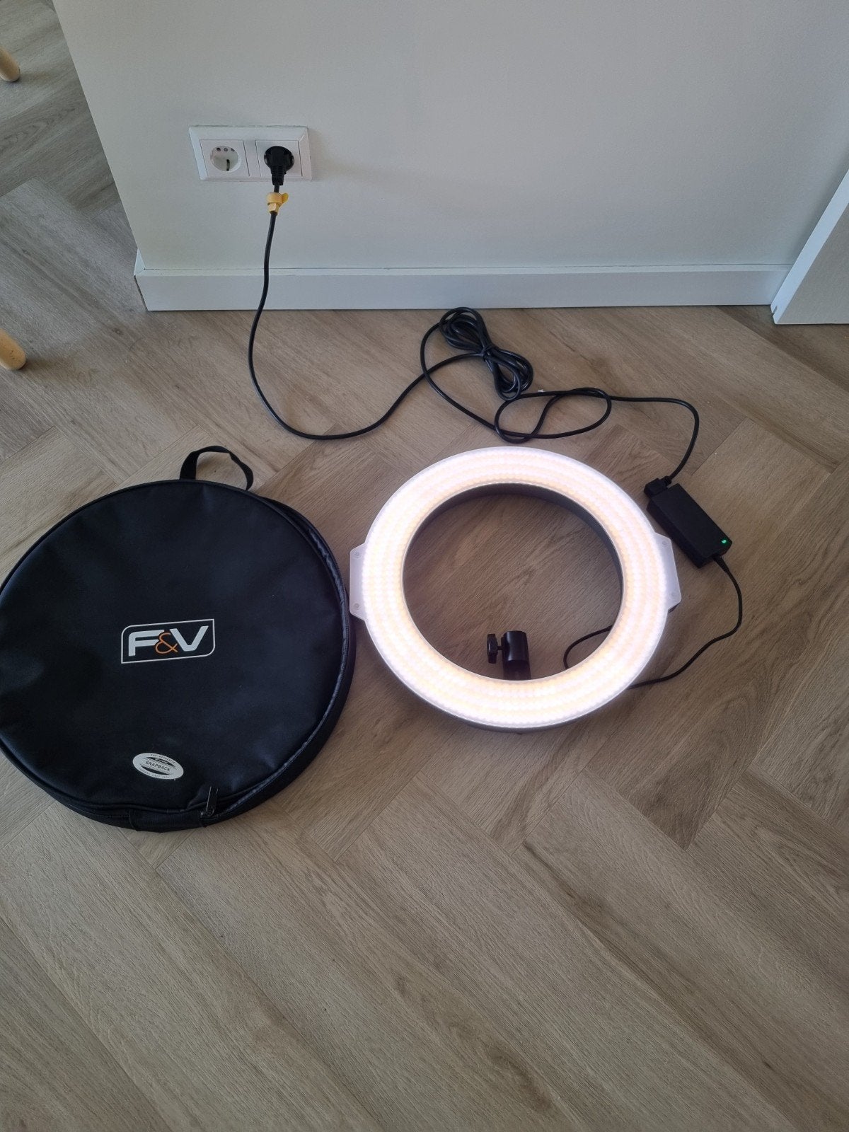 F&V R720S Bi-Color 60 LED Ringlicht met tas, Ophalen of Verzenden