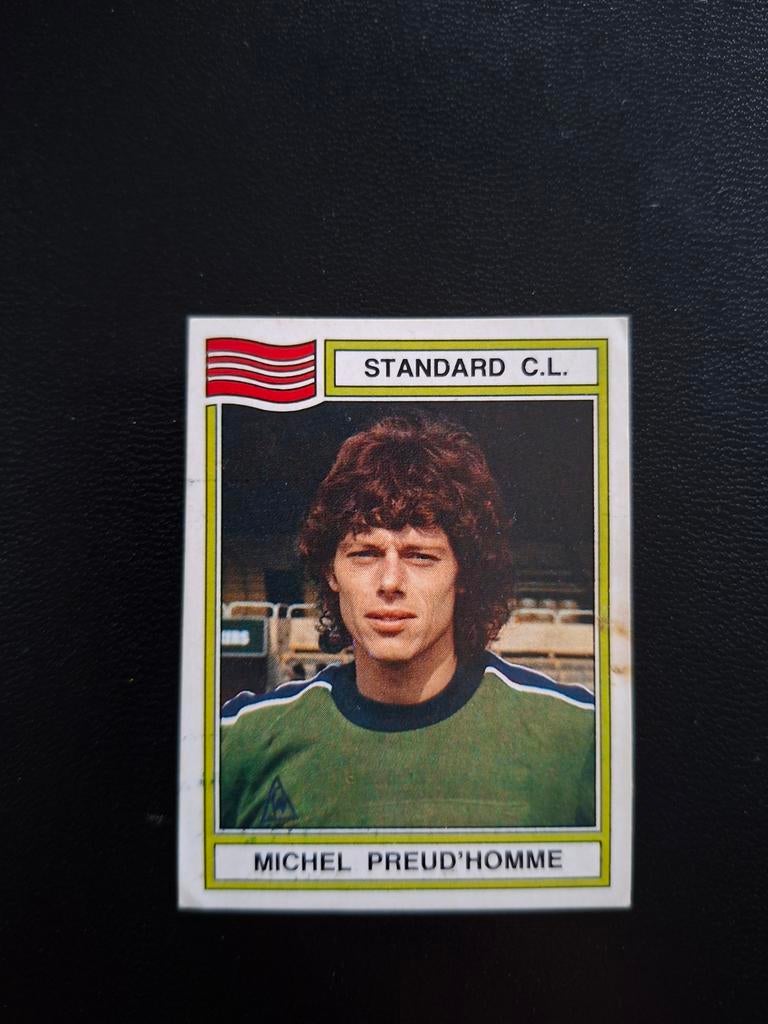 1984 M.Preud'Homme panini plaatje, Ophalen of Verzenden, Zo goed als nieuw, Buitenlandse clubs, Poster, Plaatje of Sticker