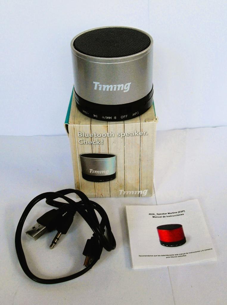 Bluetooth Speaker met FM radio - Timing, Overige merken, Overige typen, Ophalen of Verzenden, Zo goed als nieuw