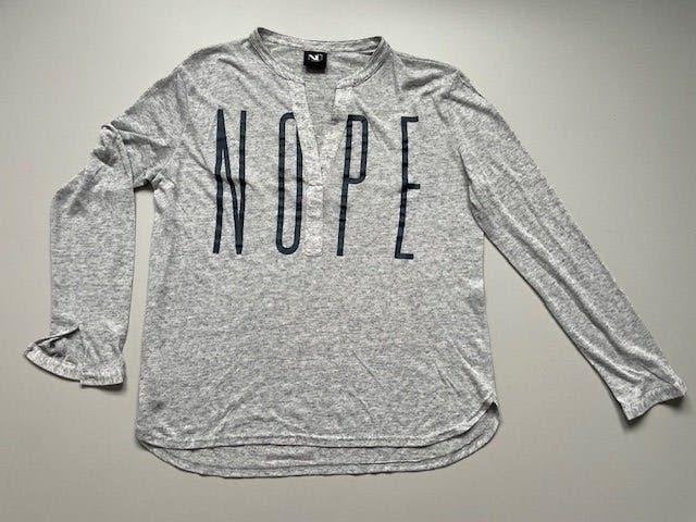 design shirt lange mouw grijs Nü Denmark maat XXL, Maat 46/48 (XL) of groter, Ophalen of Verzenden, Lange mouw, Nu Denmark