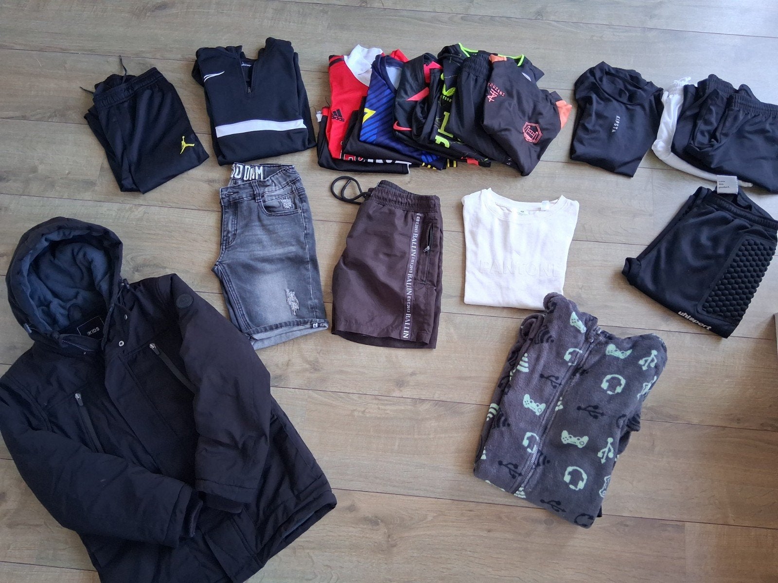 pakket jongens kleding maat 146/152, Ophalen of Verzenden, Gebruikt, Jongen