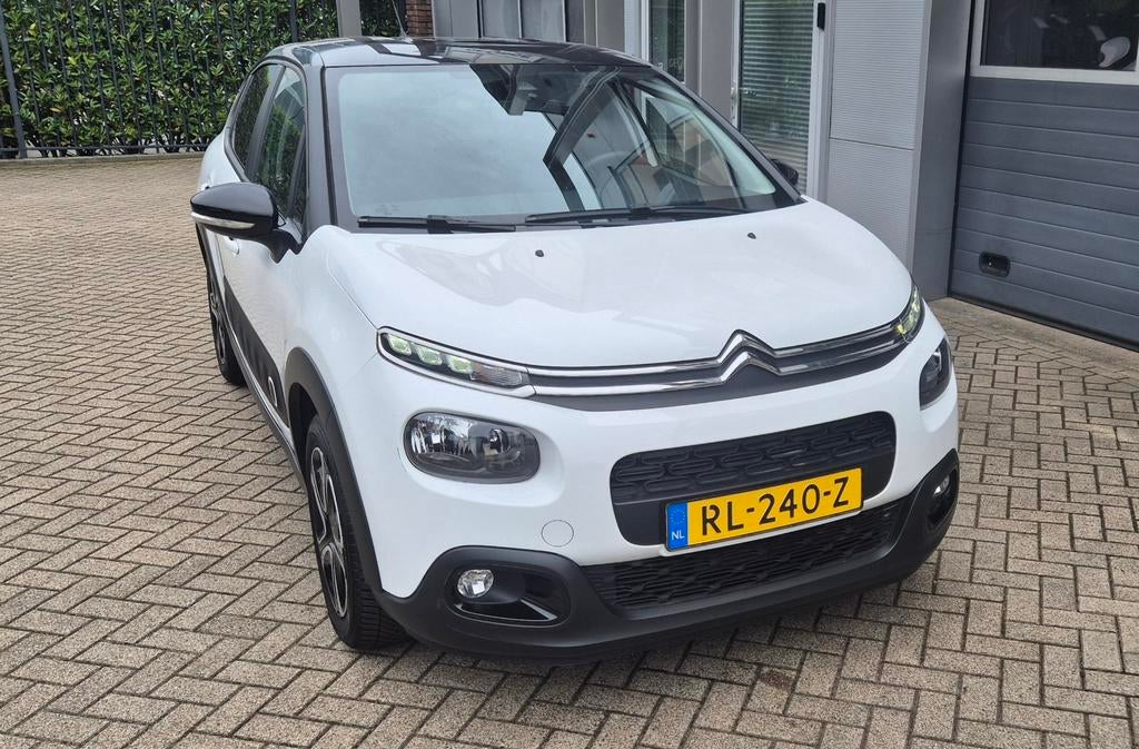Citroën C3 1.2 Puretech 82pk 2018 Wit, Auto's, Citroën, Bedrijf, C3, ABS, Airbags, Airconditioning, Alarm, Android Auto, Apple Carplay