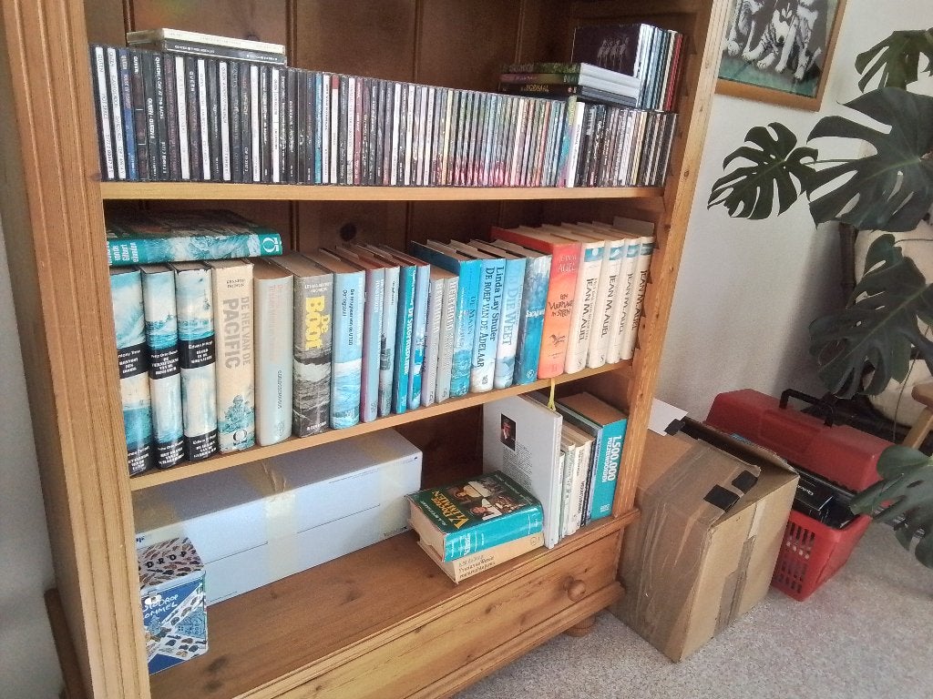 Kast., Huis en Inrichting, Ophalen, Zo goed als nieuw, 25 tot 50 cm, 200 cm of meer
