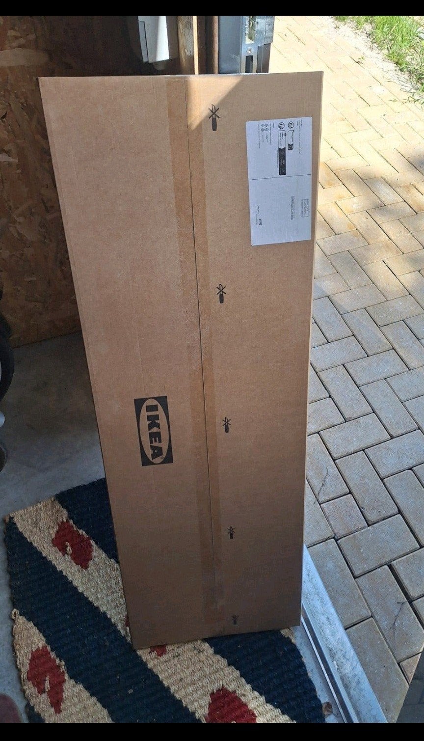 IKEA SINARP Deur/Ladefront 39x106 cm - Bruin, Ophalen, Nieuw