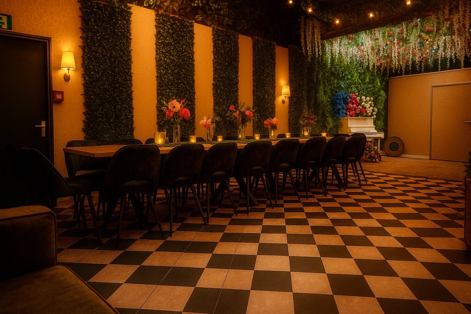 NESHE Feestzaal/zaalverhuur 200€, Met catering, Bruiloft- of Feestlocatie