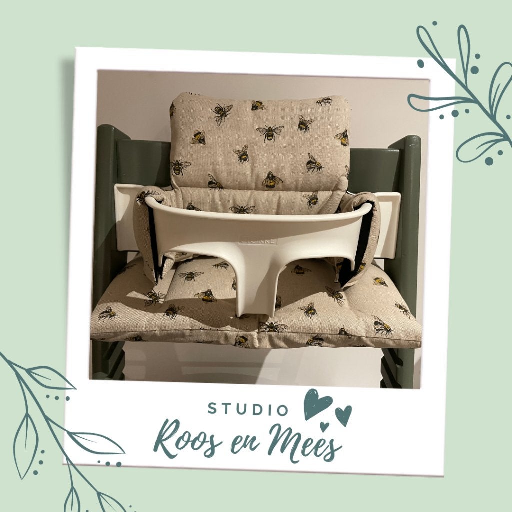 Stokke Tripp Trapp kussenset - nieuw en handgemaakt, Ophalen of Verzenden, Nieuw, Meegroeistoel, Stoelverkleiner