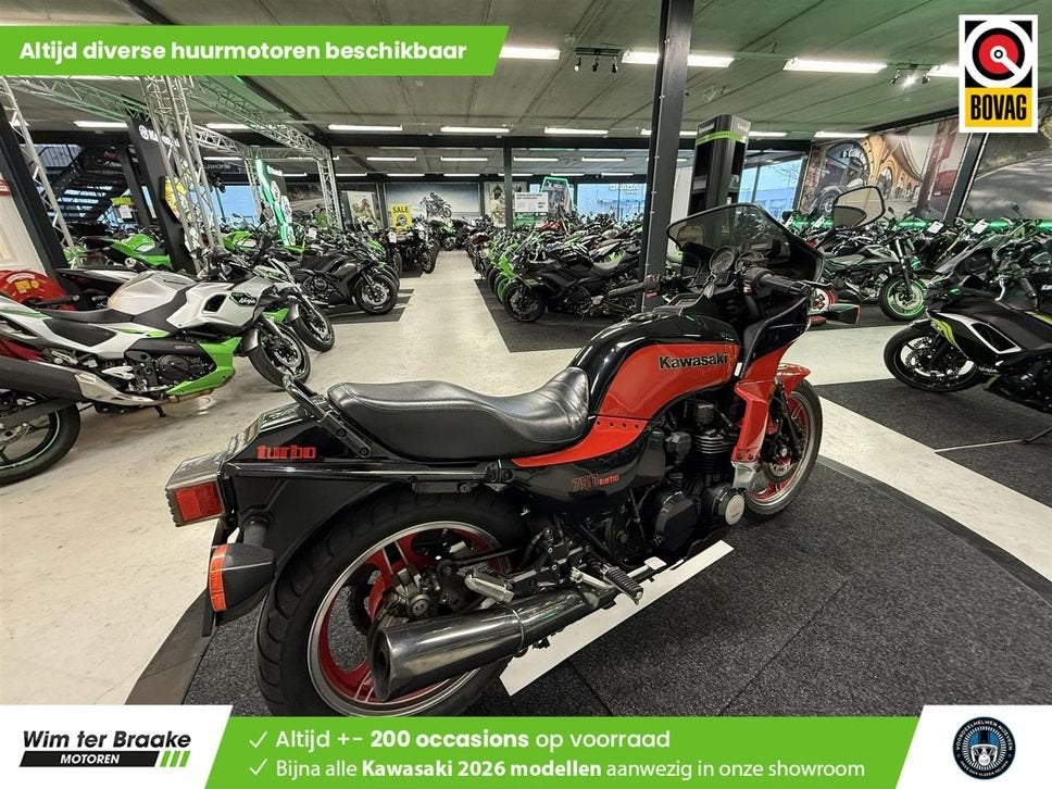 KAWASAKI GPZ 750 TURBO (bj 1985) 64,282 mls, Motoren, Motoren | Kawasaki, 4 cilinders, Motorrijbewijs A, Bedrijf, Onbekend