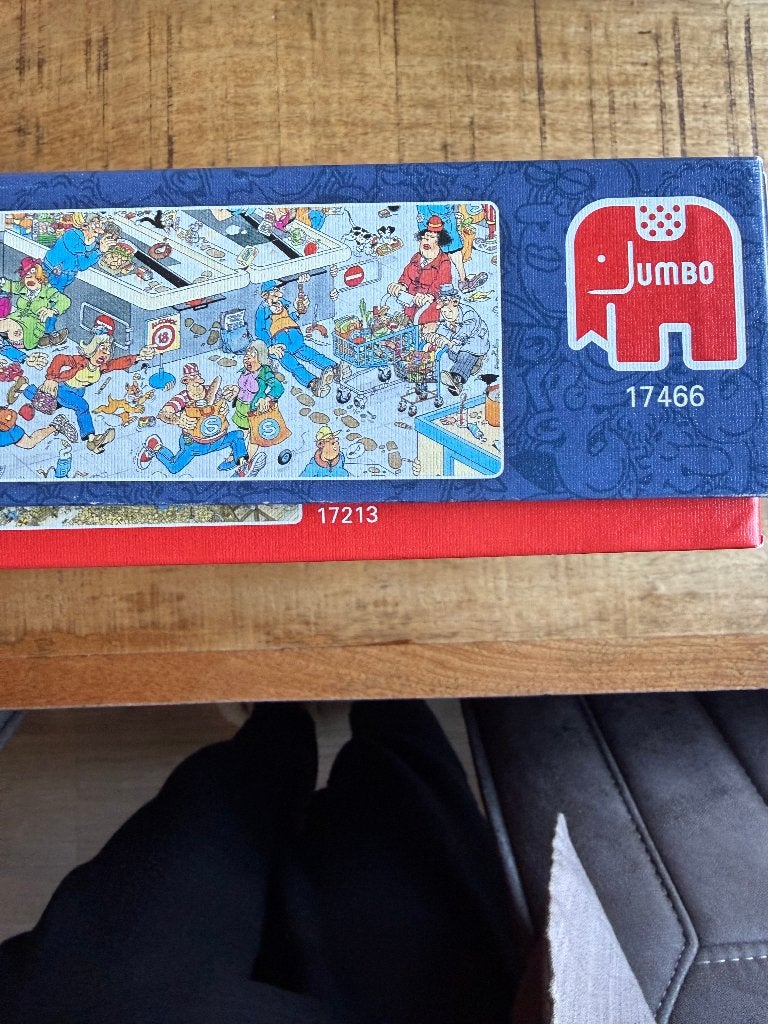 JVH 1000 stukjes Kassa erbij!, Ophalen of Verzenden, 500 t/m 1500 stukjes, Zo goed als nieuw