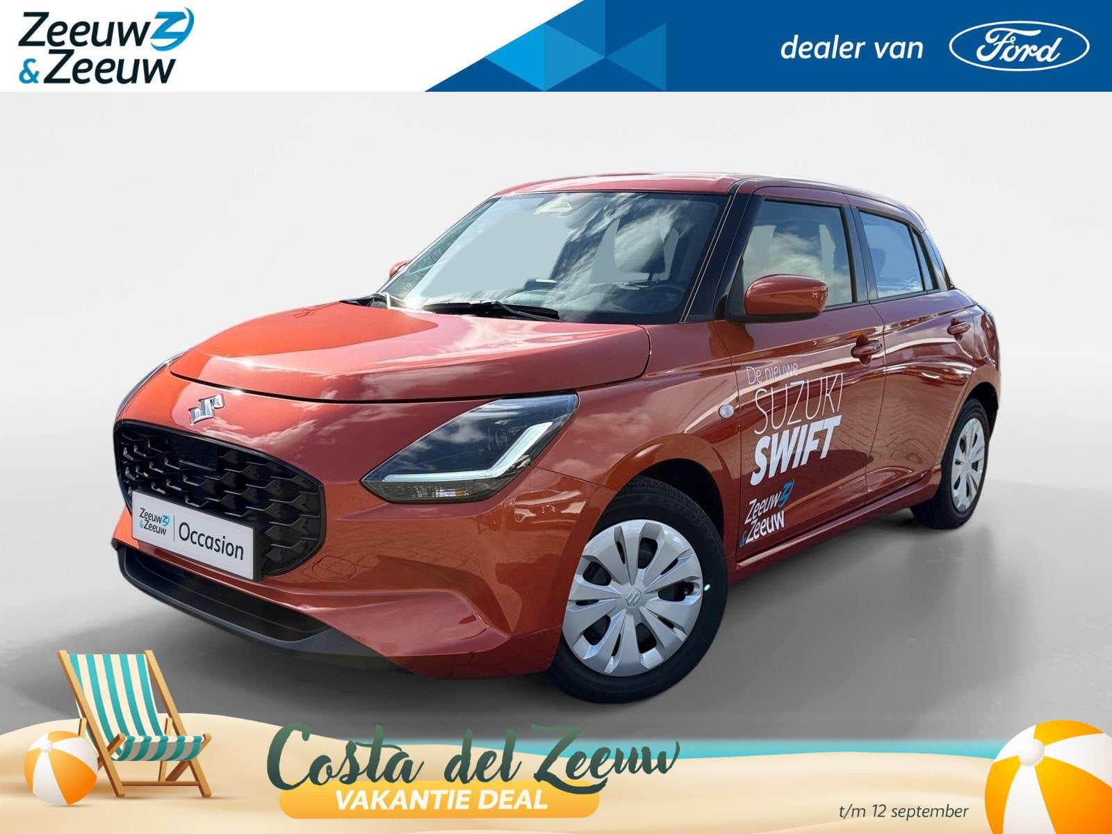Suzuki Swift 1.2 Comfort Smart Hybrid DEMO / AIRCO, Auto's, Voorwielaandrijving, 12 maanden, Stof, Overige kleuren