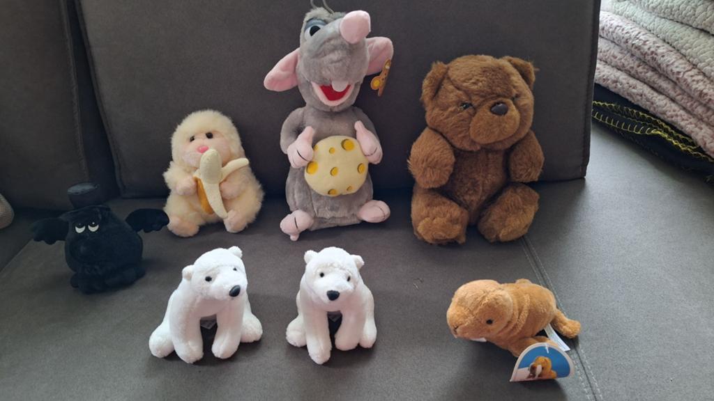 Nieuwe knuffels: beertjes, muis en zeehondje, Kinderen en Baby's, Speelgoed | Knuffels en Pluche, Ophalen of Verzenden, Nieuw