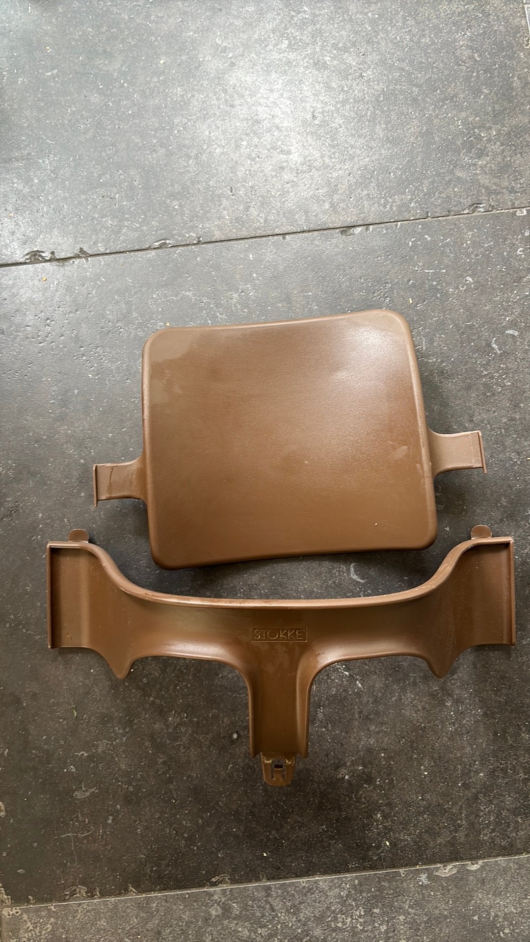 Stokke baby set walnoot, Verzenden, Zo goed als nieuw, Meegroeistoel