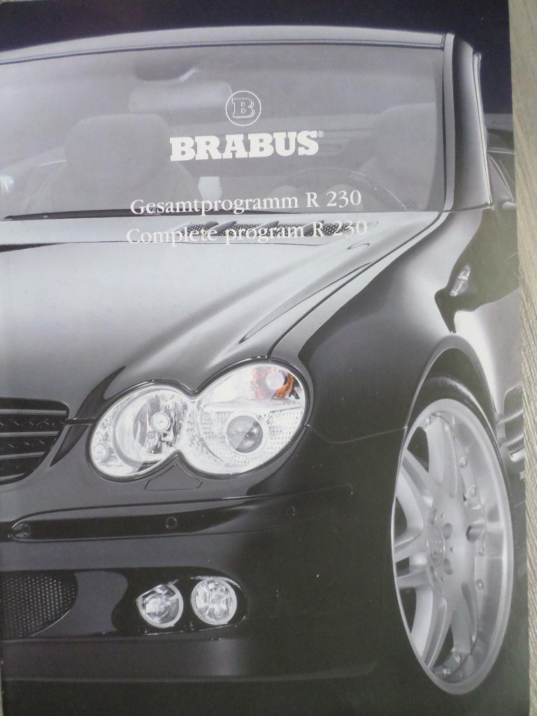Mercedes Brabus SL Brochure 3, Boeken, Ophalen of Verzenden, Zo goed als nieuw, Mercedes