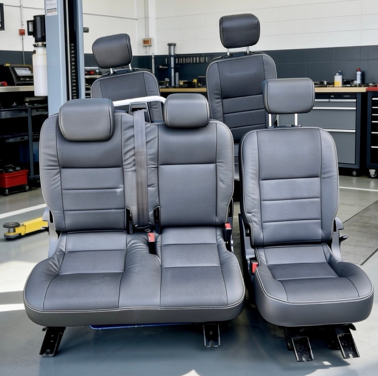 Land Rover Defender Achterbank en stoelen achter 110 130, Auto-onderdelen, Interieur en Bekleding, Ophalen, Land Rover