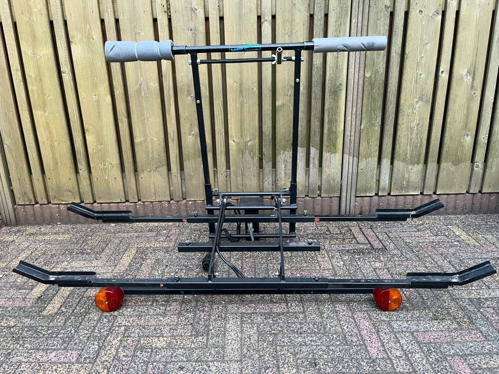 Fietsendrager, Auto diversen, Fietsendragers, Gebruikt, Trekhaakdrager, 2 fietsen, Ophalen