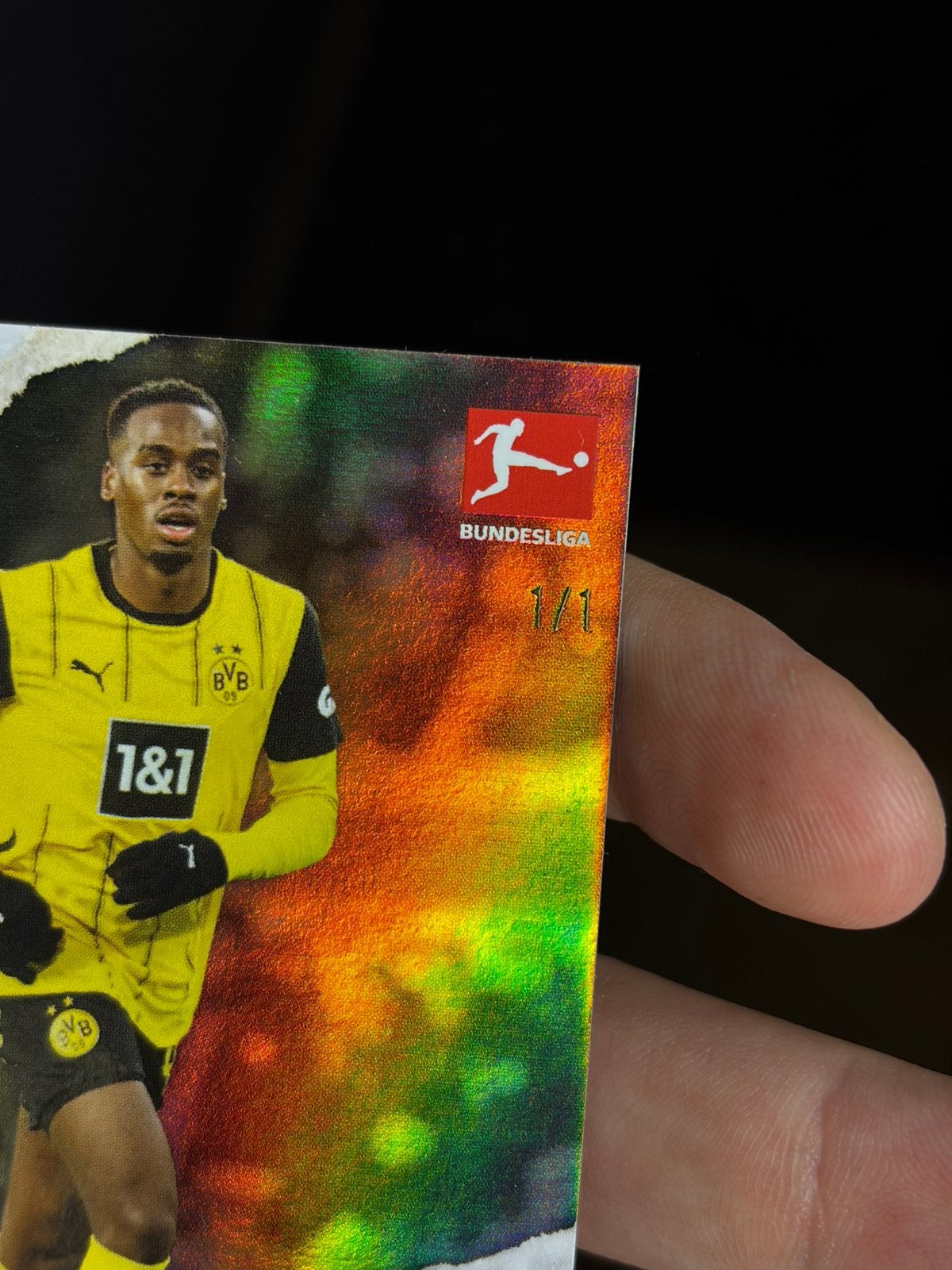 Jamie Gittens 1/1 Topps Bundesliga 24/25, Ophalen of Verzenden, Zo goed als nieuw, Plaatje