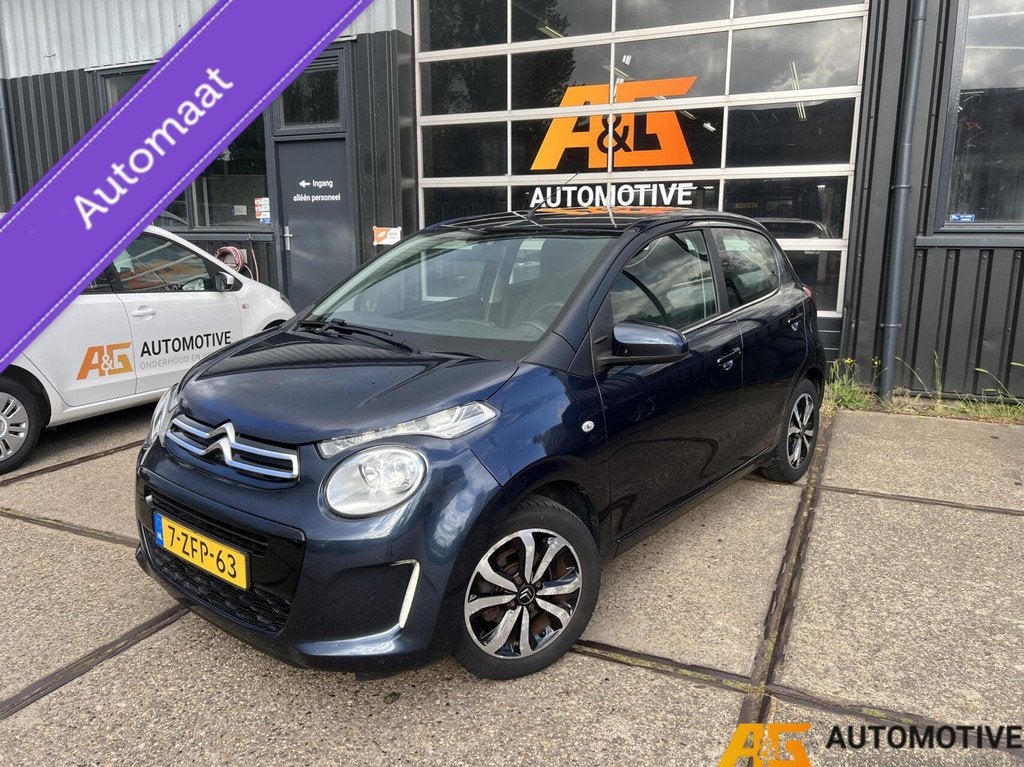 Citroen C1 1.0 VTi 2015 5DRS Blauw | Automaat | Airco |, Euro 5, C1, Origineel Nederlands, 3 cilinders