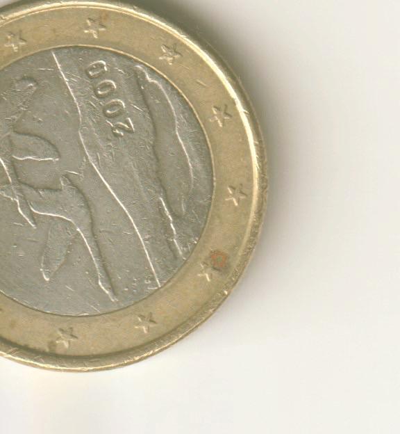 1 euro 2000 finland, Postzegels en Munten, Munten | Europa | Euromunten, Verzenden, Finland, 2 euro