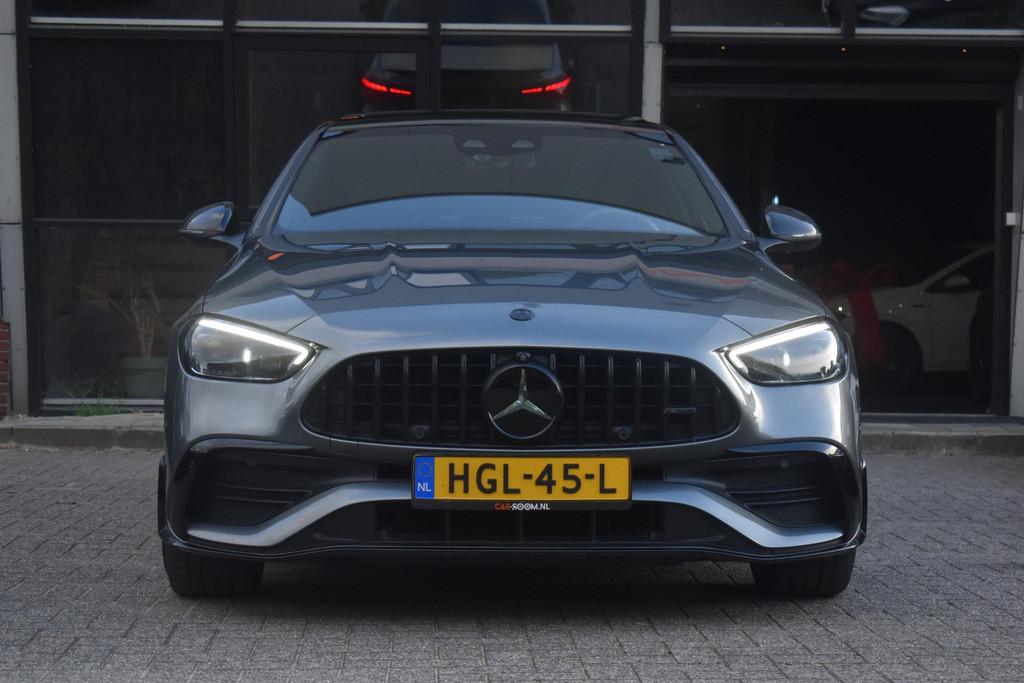 Mercedes-Benz C-klasse AMG C43 4MATIC Pano Performance HUD L, Automaat, 4 cilinders, Met garantie (alle), Bedrijf