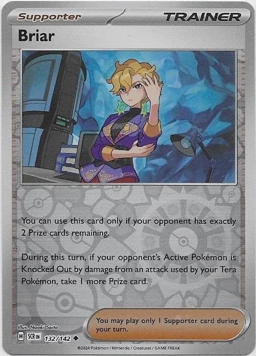 Stellar Crown,  Briar [reverse] 132/142, Verzenden, Nieuw, Losse kaart