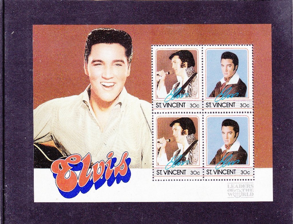 Elvis Presley St.Vincent (S34), Verzenden, Postfris, Overige thema's