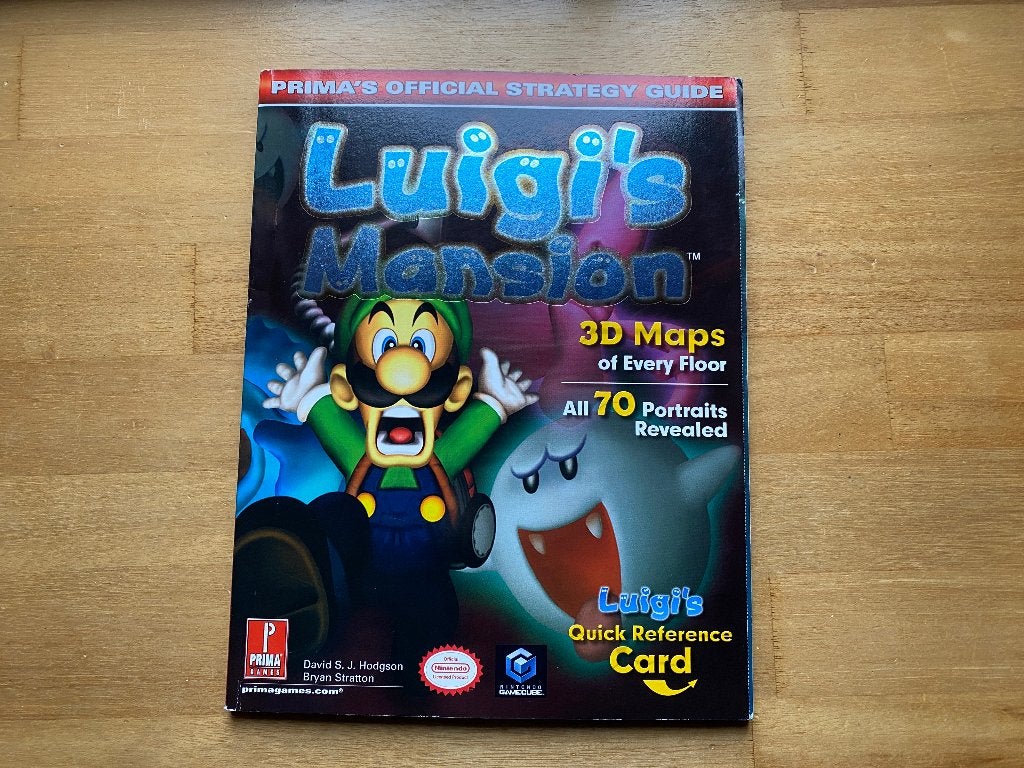 Luigi's mansion gamecube strategy guide, Avontuur en Actie, Ophalen of Verzenden, Zo goed als nieuw, 3 spelers of meer