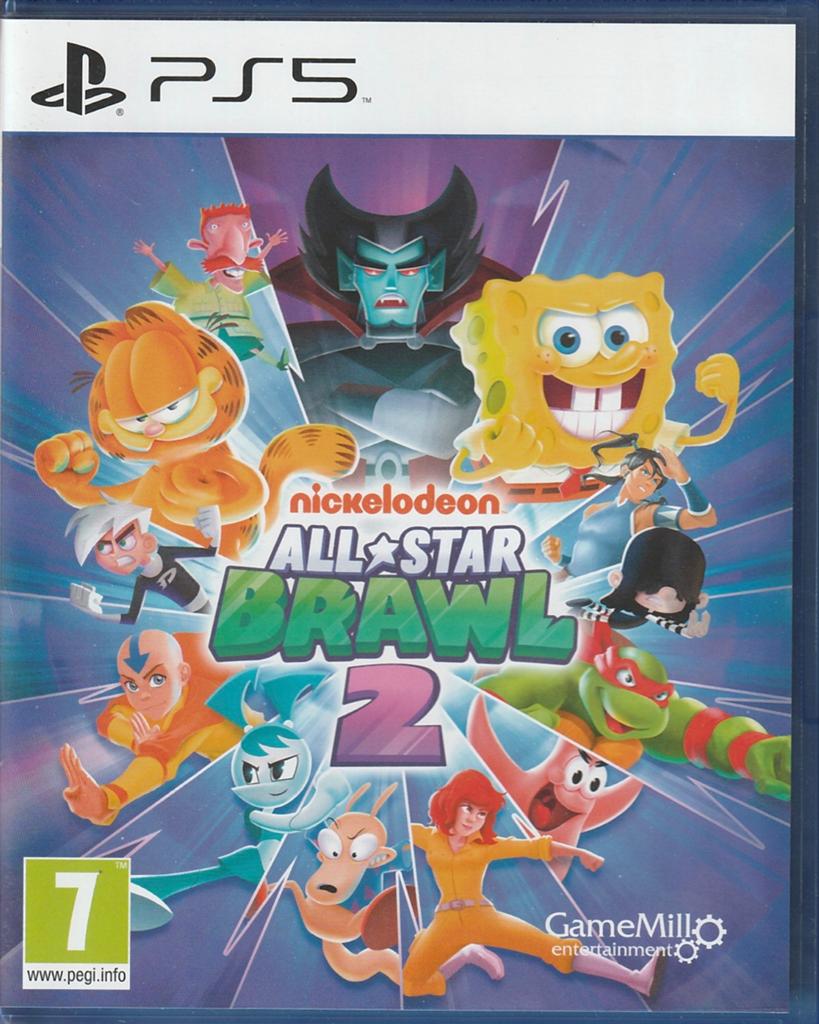 Nickelodeon All-Star Brawl 2 - PS5 Game, Ophalen of Verzenden, Zo goed als nieuw, Vechten, Vanaf 7 jaar
