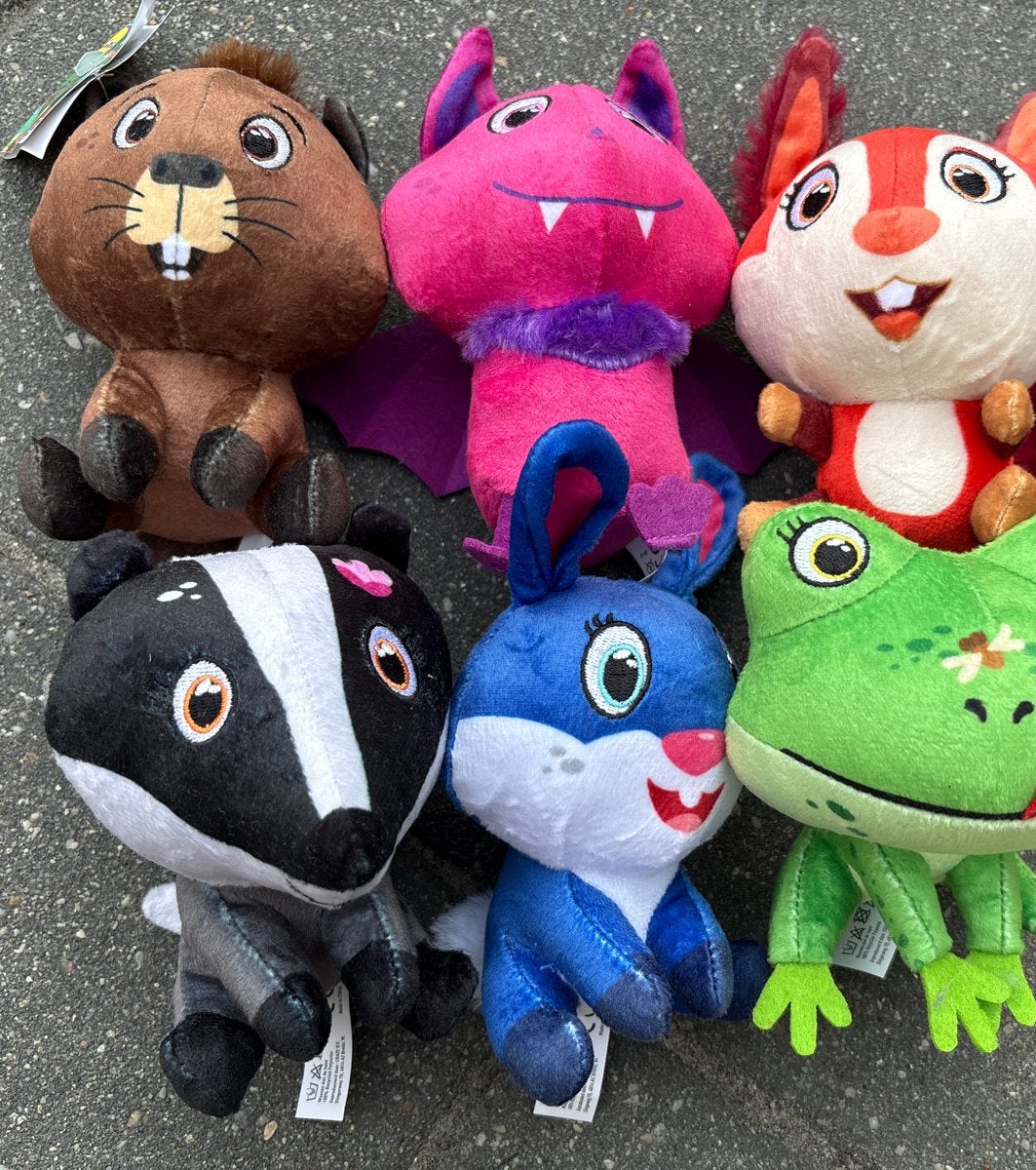Bos Mini’s Lidl: Das, Bever, Vleermuis, Kikker, Vos, Konijn!, Verzamelen, Supermarktacties, Lidl, Ophalen of Verzenden