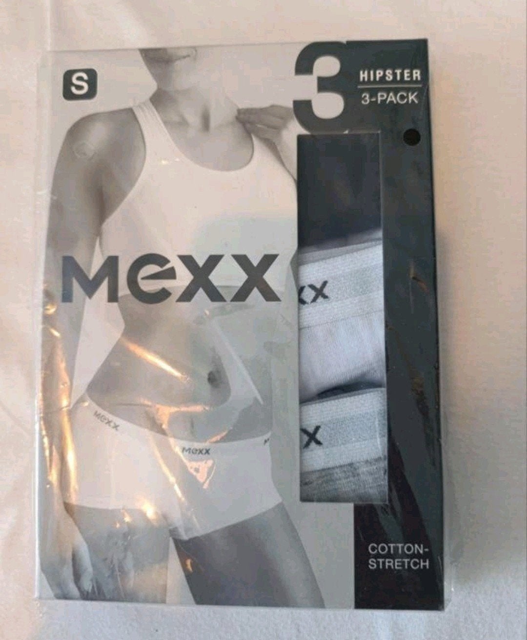 3-pack dames hipsters boxershorts Mexx maat S, Kleding | Dames, Ondergoed en Lingerie, MEXX, Ophalen of Verzenden, Zwart, Broekje of Short