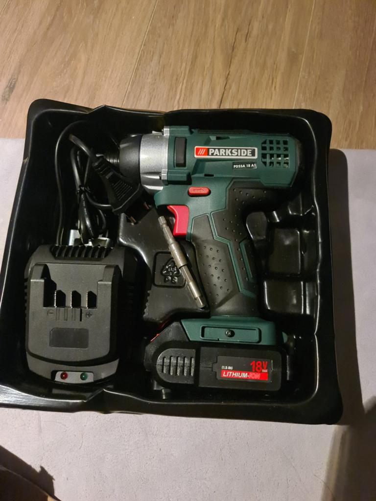 Parkside Accu Slagmoersleutel PDSSA 18 A1 18V Li-Ion laatste, Doe-het-zelf en Verbouw, Gereedschap | Boormachines, Ophalen of Verzenden