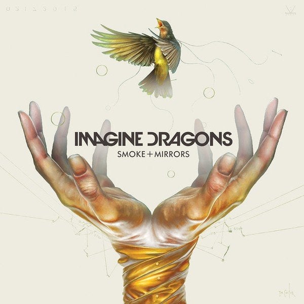 CD: Imagine Dragons – Smoke + Mirrors (DELUXE EDITION) ZGAN, Ophalen of Verzenden, Zo goed als nieuw, Poprock