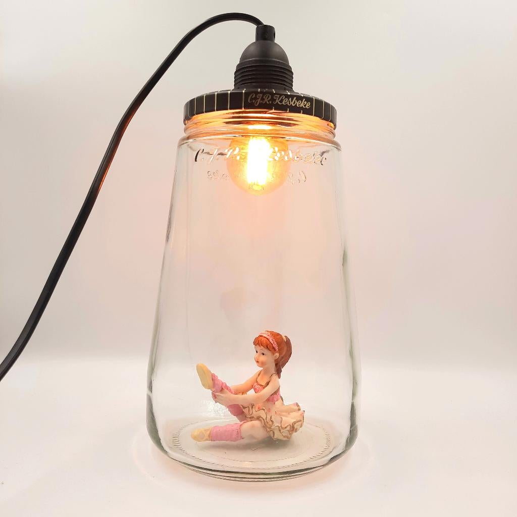 Kesbekelamp Ballerina | Roze Kinderkamerlamp Ballet |, Kinderen en Baby's, Kinderkamer | Inrichting en Decoratie, Nieuw, Lamp