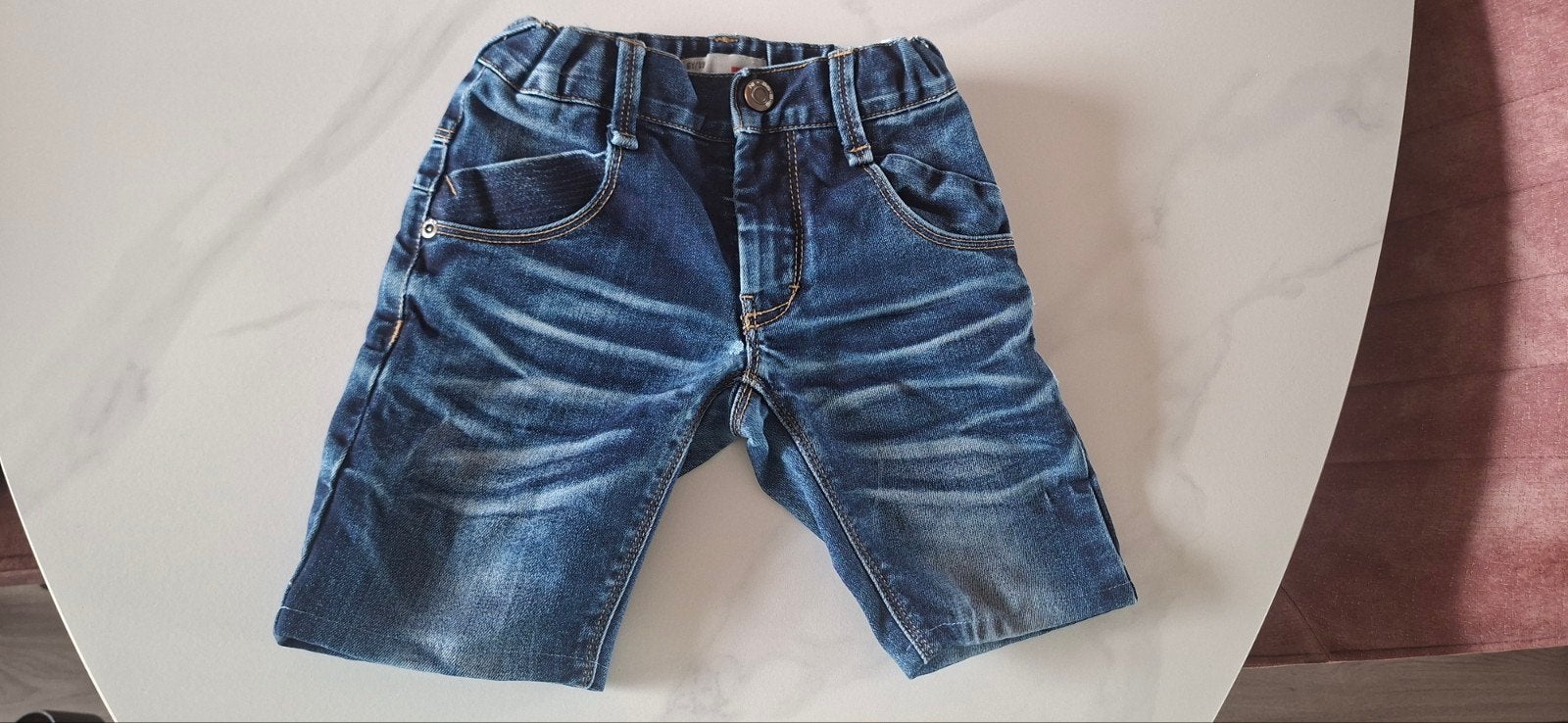 Stoere spijkerbroek maat 116, Broek, Jongen of Meisje, Ophalen of Verzenden, Zo goed als nieuw