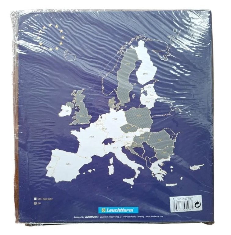 2 Euro verzamelalbum De vlag van Europa 30 jaar, Ophalen of Verzenden, Verzamelmap