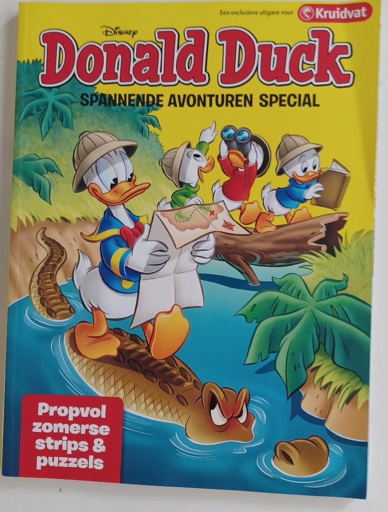 donald duck spannende avonturen kruidvat, Gelezen, Ophalen of Verzenden, Walt Disney, Eén stripboek