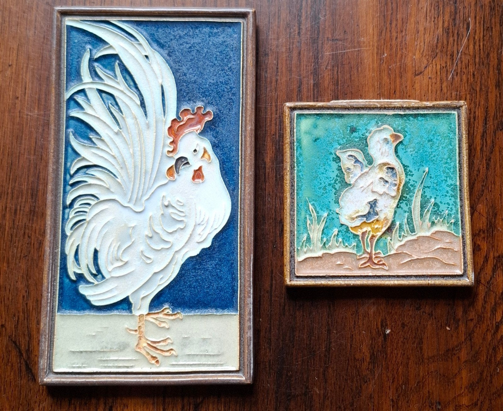 2 Mooie tegels, Delft Porceleyne Fles, Ophalen of Verzenden