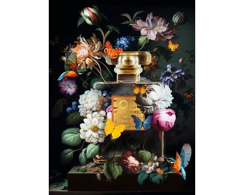 PURE LIVING Schilderij glas Essences V 60x80 cm 60x80 cm, Ophalen, Zo goed als nieuw