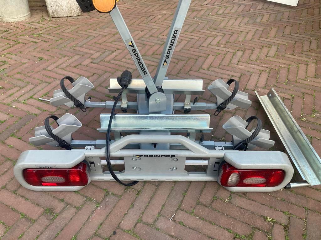 Spinder Elite fietsdrager, Elektrische fiets, Ophalen of Verzenden, Zo goed als nieuw, 2 fietsen