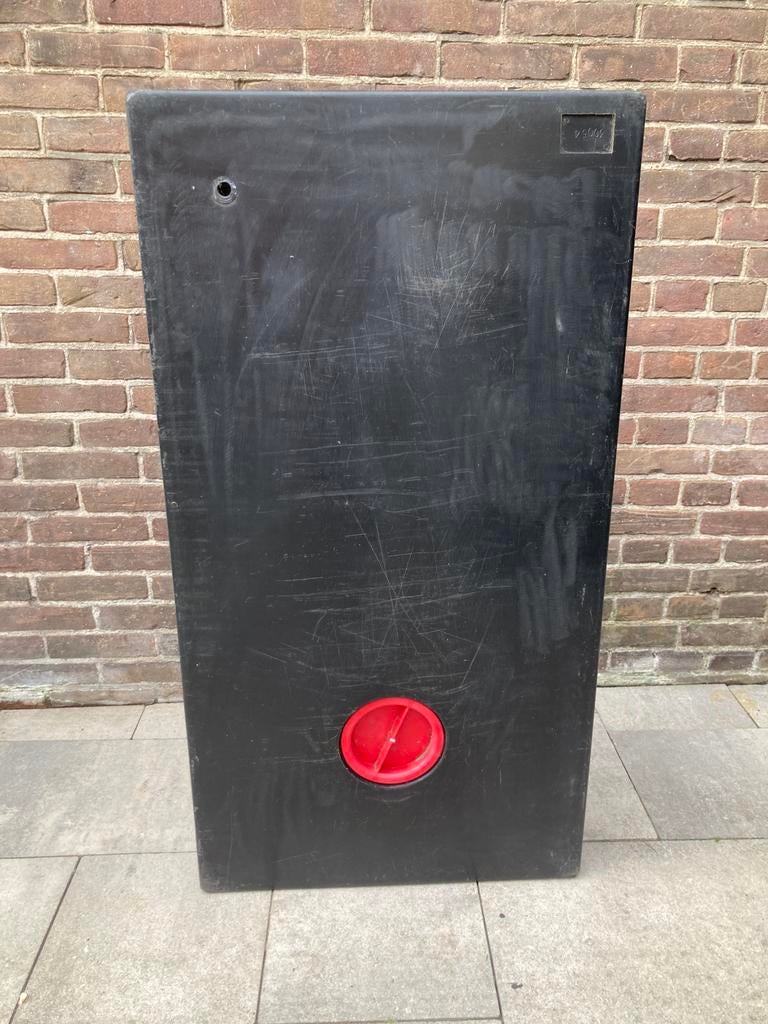 Watertank, 75 liter,  L105xB55xH13, Ophalen