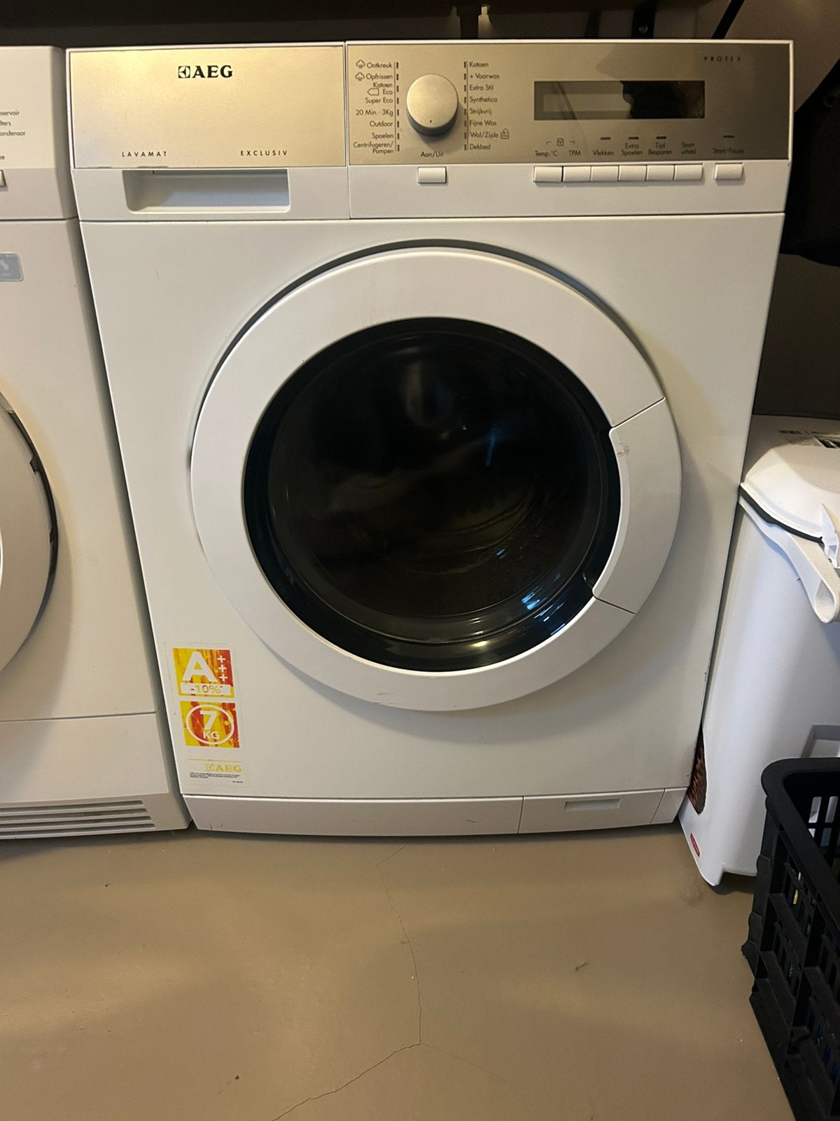 AEG Lavamat Exclusiv wasmachine 7 kg - 1400 toeren – A+++, Witgoed en Apparatuur, Ophalen, Energieklasse A of zuiniger, Zo goed als nieuw