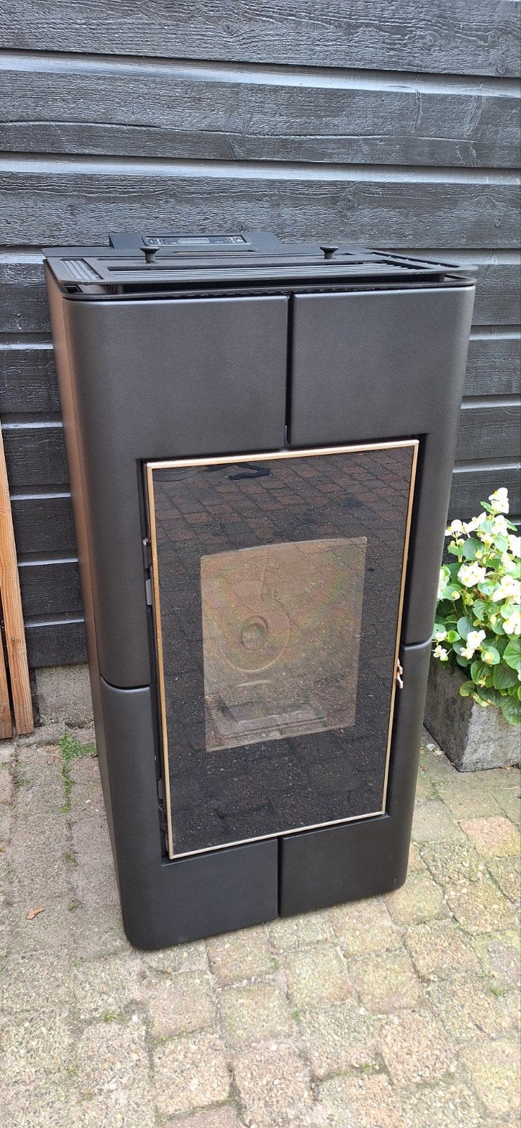 Artel / AMG Norma 8 Pelletkachel - 8kW, Hoog Rendement, Ophalen, Overige brandstoffen, Zo goed als nieuw, Pelletkachel