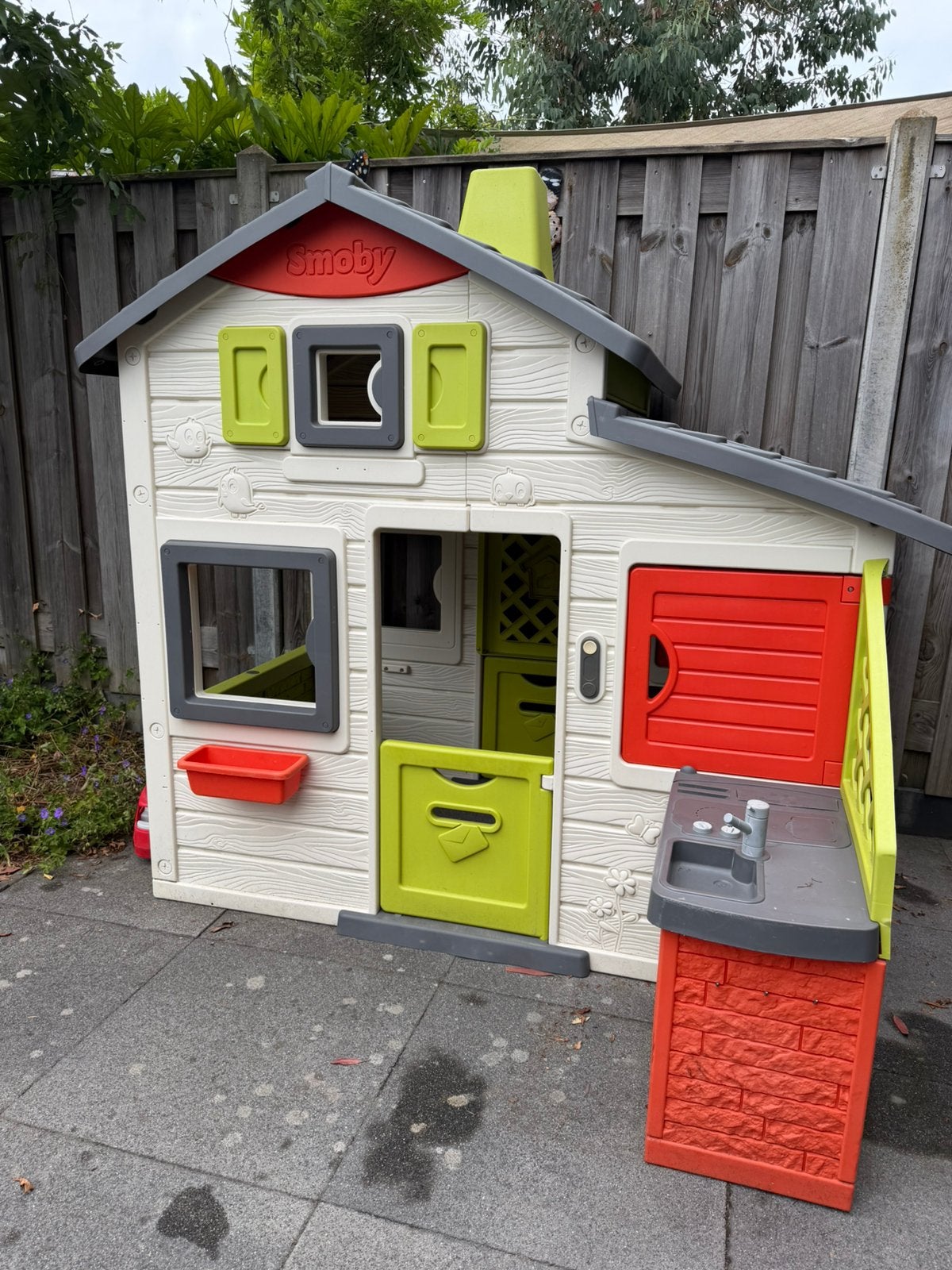 Speelhuis Smoby, Ophalen, Zo goed als nieuw, Kunststof