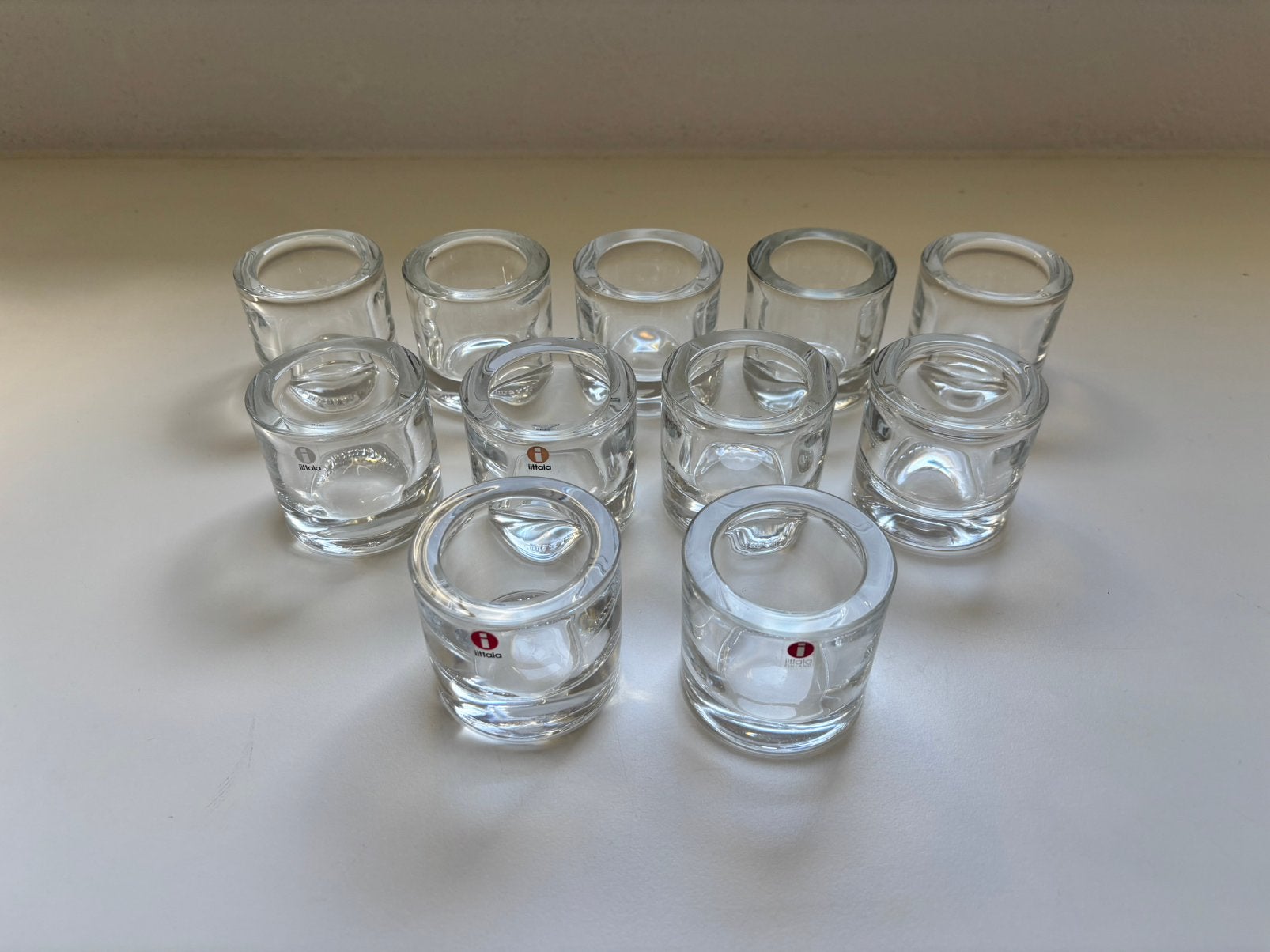 Iittala/Marimekko Kivi transparant (11 stuks), Ophalen of Verzenden, Gebruikt, Overige typen