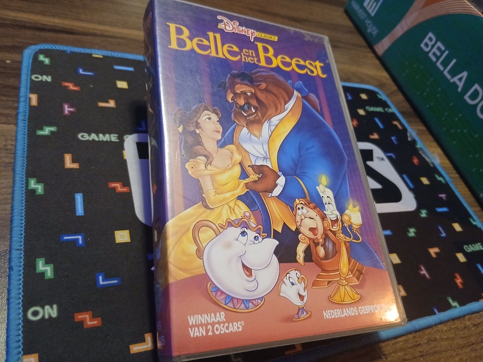 Belle en het beest Disney vhs film, Alle leeftijden, Ophalen of Verzenden, Gebruikt