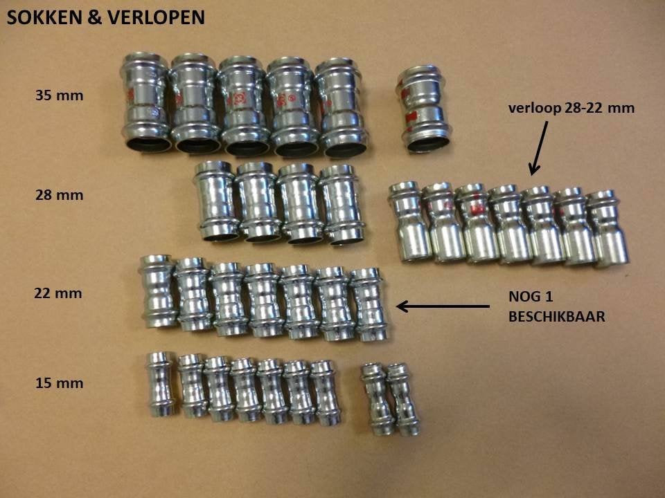 perskoppelingen Viega, Overige materialen, Overige typen, Nieuw, Ophalen of Verzenden