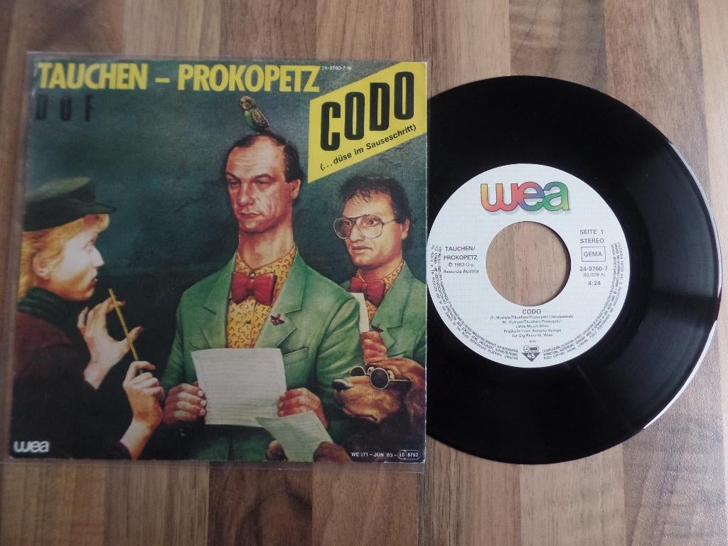single Tauchen - Prokopetz*, DÖF – Codo, Cd's en Dvd's, Vinyl Singles, Gebruikt, Single, Pop, 7 inch, Ophalen of Verzenden