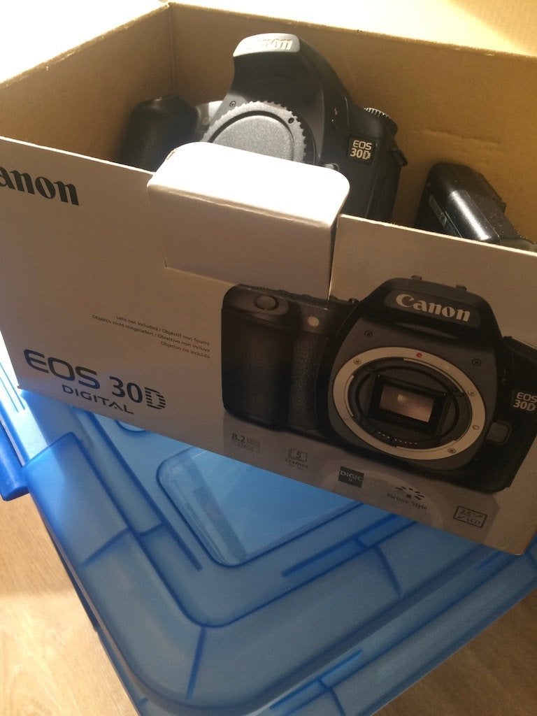 Canon EOS 30D, Ophalen of Verzenden, Zo goed als nieuw, Canon, Geen optische zoom