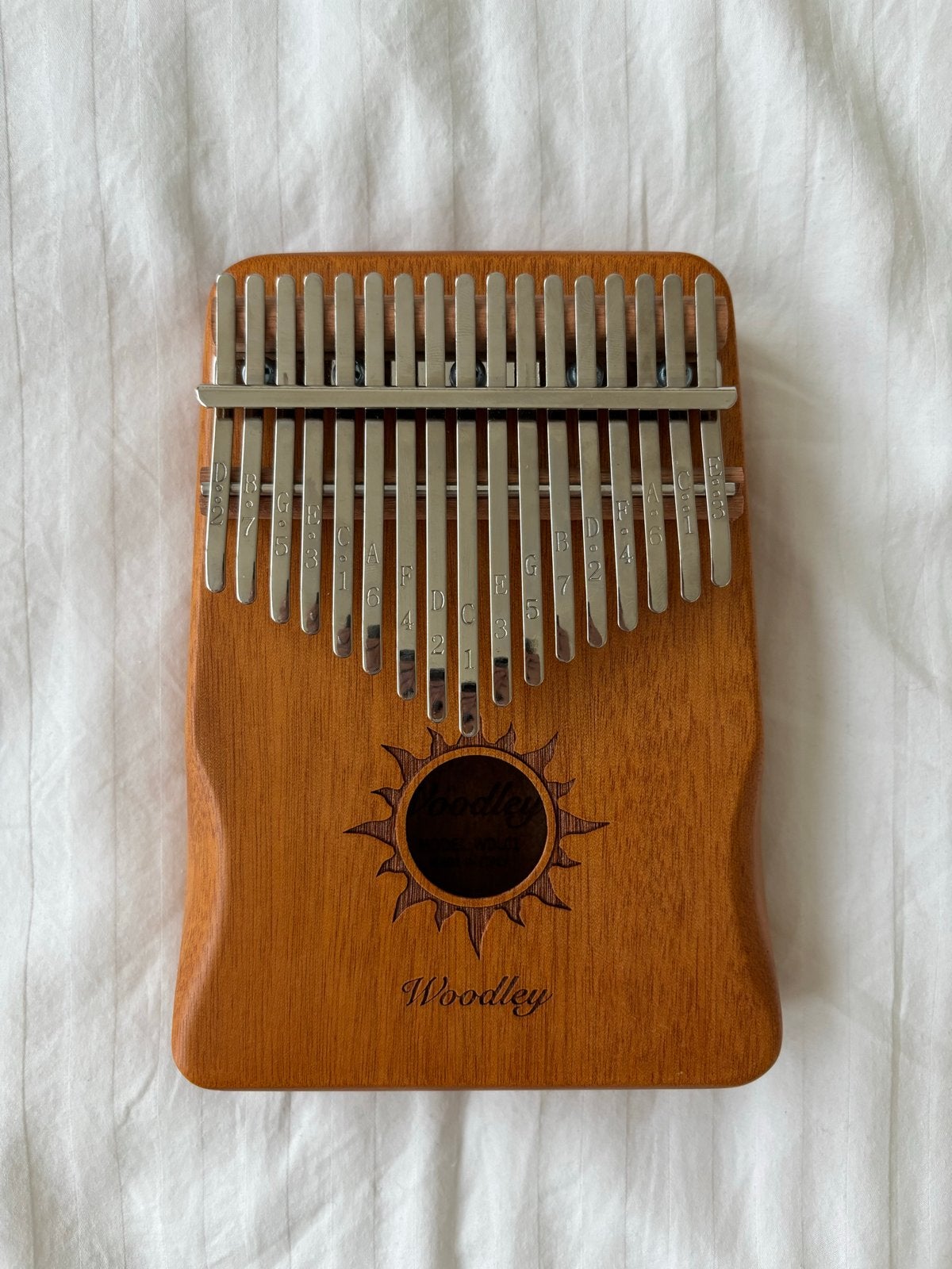 Woodley Kalimba - Nieuw, Muziek en Instrumenten, Ophalen, Zo goed als nieuw